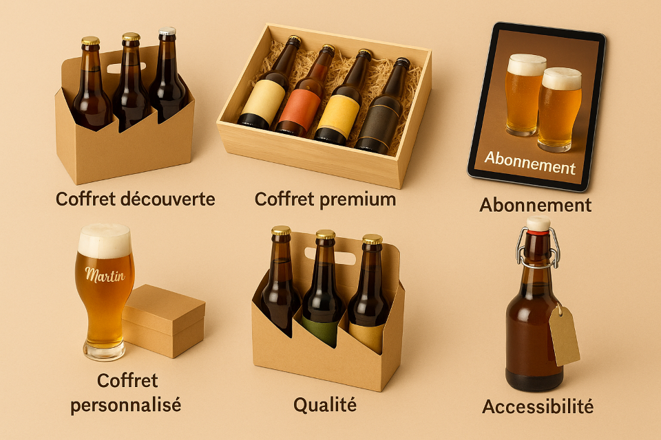 Coffret bière : 6 idées originales pour amateurs de houblon